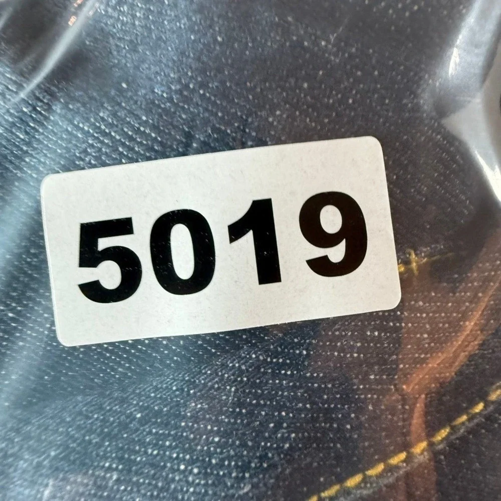 Evisu No. 1 Special Lot 0101 Mens Indigo Selvedge Dragon Embroidered Jeans 36x34